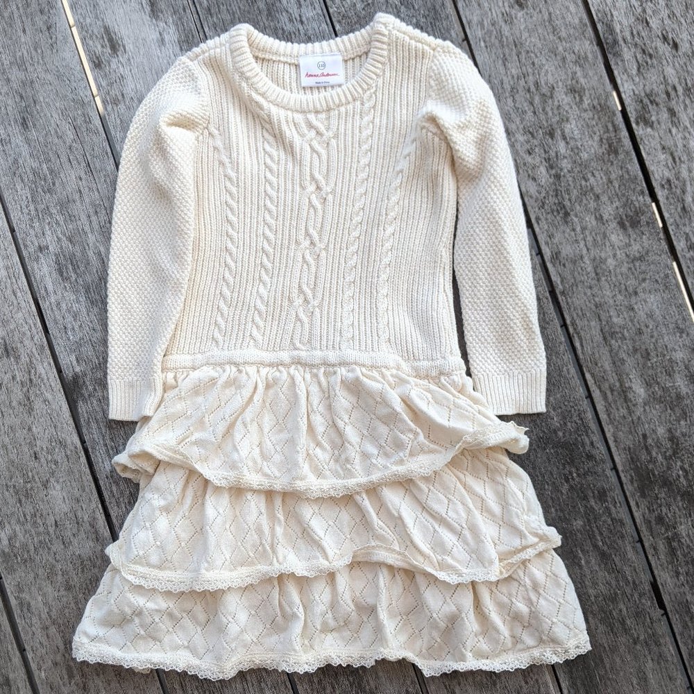Hanna Andersson Sweater Dress Sz 5